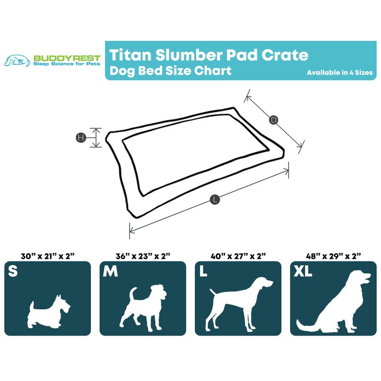 Titan chew clearance proof dog bed